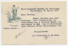 Firma briefkaart Rotterdam 1917 - Hygiene