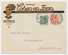 Firma envelop Amsterdam 1927 - Papier / Boek / Schrijfwaren