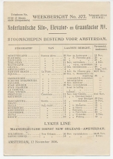 Weekbericht Amsterdam 1926 - Stoomschepen