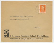 Envelop Heijthuijsen 1952 - R.K. Lagere Technische School