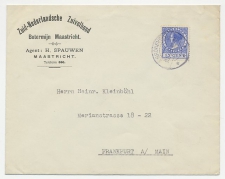 Firma envelop Maastricht 1928 - Zuivelbond / Botermijn