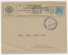 Firma envelop Rotterdam 1918 - Kantoorboekhandel 