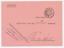 Dienst  Leeuwarden - Ter Apel 1904 - Gevangenis / P&T kleding