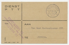Dienst PTT Leeuwarden - Jubbega 1939