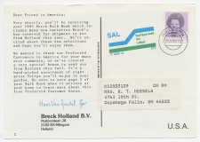 Em. Beatrix Hillegom - USA 1985 - Directmail