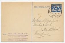 Briefkaart Scheemda - Warffum 1938 - Postkantoor