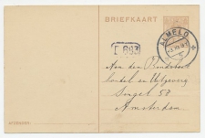 Briefkaart Almelo - Amsterdam 1925 - Stempelfout