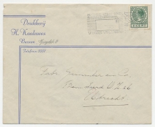 Firma envelop Bussum 1939 - Drukkerij