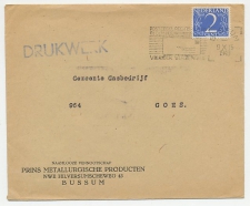 Firma envelop Bussum 1948 - Metallurgische producten