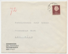 Envelop Teteringen 1958 - Missiehuis / Postzegels