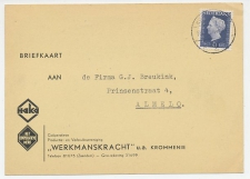 Briefkaart Krommenie 1949 - Cooperatie