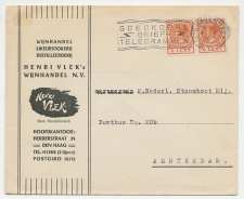 Firma envelop Den Haag 1933 - Wijnhandel / Distillerderij