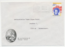 Envelop Waalwijk 1981 - Uil - Boek