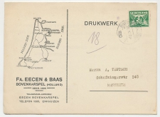 Drukwerk ( met inhoud ) Bovenkarspel 1930 -Groente / Aardappelen