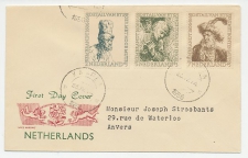 FDC / 1e dag Em. Zomer 1956 ( 2 covers )