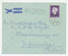 Em. Hulpuitgifte 1948 Indonesia Expresse Bandoeng - Den Haag