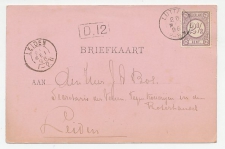 Kleinrondstempel Lutten 1896