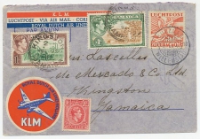 VH E 45 Willemstad Curacao - Kingston Jamaica 1941 v.v.