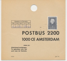 Em. Juliana HEMA Postbuskaart Amsterdam 1981