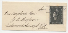 Em. Jubileum 1938 - Nieuwjaarsstempel Leiden