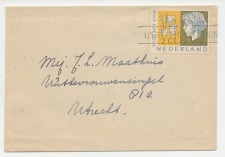 Em. Kind 1953 - Nieuwjaarsstempel Utrecht Station