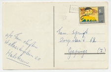 Em. Kind 1965 - Nieuwjaarsstempel Bergen op Zoom