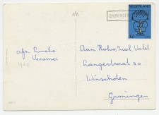 Em. Kind 1969 - Nieuwjaarsstempel Groningen Station