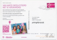 Port Betaald PostNL - T Mobile - Voorgedrukt zegel (klein )