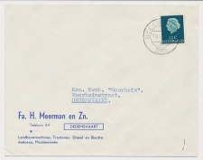 Firma envelop Dedemsvaart 1960 - Landbouwmachines - Tractor