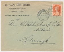 Firma envelop Dedemsvaart 1924 - Koloniale waren - Manufacturen