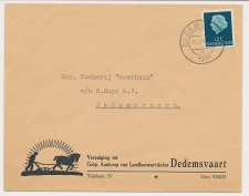 Firma envelop Dedemsvaart 1960 - Landbouwartikelen - Ploegen
