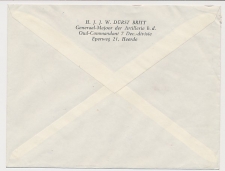 Envelop Heerde 1960 -Generaal Majoor - Commandant 7 Dec. Divisie