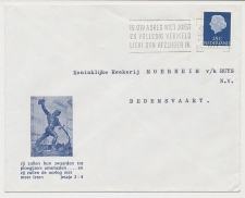 Envelop Terneuzen 1971 - Bijbeltekst Jesaja - Zwaarden - Ploegen