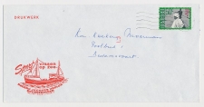 Firma envelop Scheveningen 1975 - Sportvissen