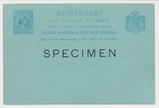 Briefkaart G. 30 - SPECIMEN