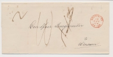 Tweeletterstempel Groningen 1869