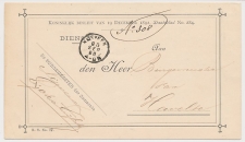 Kleinrondstempel Nijeveen 1896