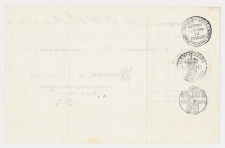 Fiscaal / Revenue - 15 C. FORMAATZEGEL - 38 OPC  Zuid Holland