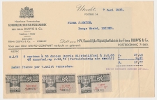 Omzetbelasting Diverse waarden - Utrecht 1935