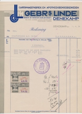Omzetbelasting 2 CENT - Denekamp 1934