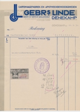 Omzetbelasting 60 CENT - Denekamp 1934