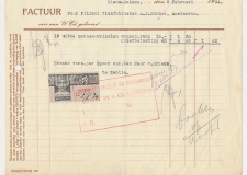 Omzetbelasting 6 CENT - Nieuw Buinen 1934