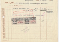 Omzetbelasting 9 CENT / 40 CENT - Nieuw Buinen 1934