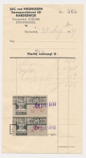 Omzetbelasting 1 CENT / 2 CENT - Harderwijk 1939
