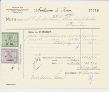 Beursbelasting 2.50 GLD. / 50.- GLD. den 19.. - Amsterdam 1941