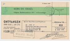Den Haag - Coevorden 1952 - Kwitantie