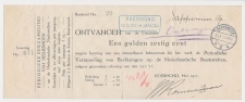 Roermond - Sappemeer 1917 - Kwitantie