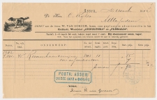 Assen - Alblasserdam 1902 - Nota 