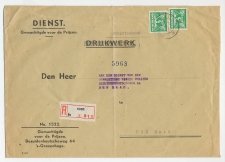 Em. Duif Dienst Antwoordenvelop Aangetekend Goor 1942