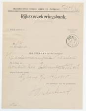 Haarlem RPSB 1905 - Kwitantie Rijksverzekeringsbank